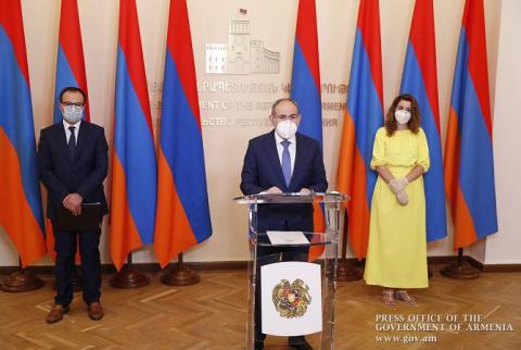 Pashinyan: « Nous avons une dynamique positive de respect des règles anti-coronavirus »