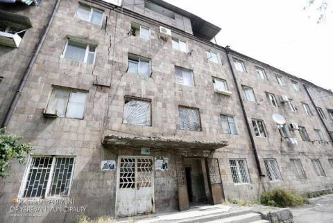 Երևանում վթարային 100-ից ավելի շենք կա, 4-ը՝ չորրորդ կարգի վթարայնության