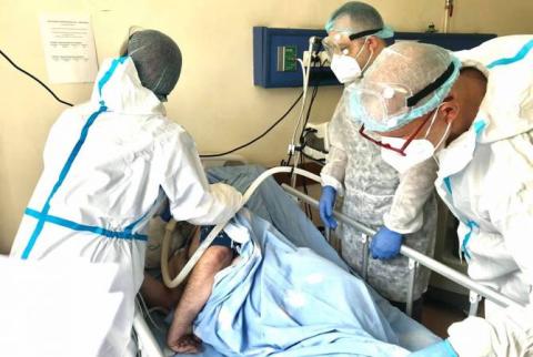 French doctors discuss condition of COVID-19 patients with Armenian colleagues in Yerevan