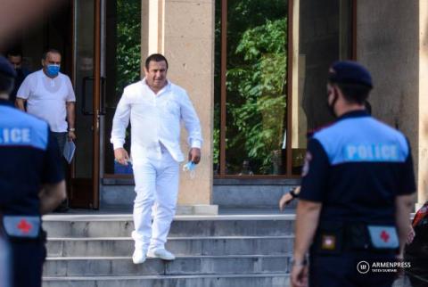 Court hearing of motion on detaining Prosperous Armenia party leader resumes