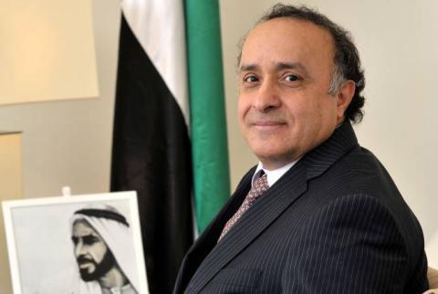 الدبلوماسي الرفيع ومؤسس جسور التعاون-شهادات رفيعة بمناسبة انتهاء مهام سفير الإمارات بأرمينيا الزعابي