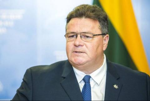 Lithuanian FM calls for immediate ceasefire on Armenia-Azerbaijan border