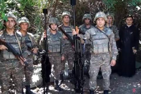«Մենք ամուր ենք մեր լեռների պես»․ զինվորները տեսաուղերձով դիմում են հայ ժողովրդին
