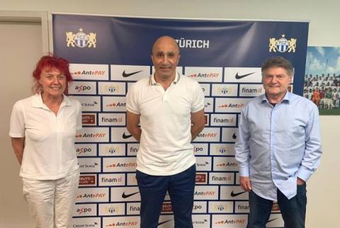 Արթուր Պետրոսյանը` «Ցյուրիխ»-ի երիտասարդական թիմի մարզիչ