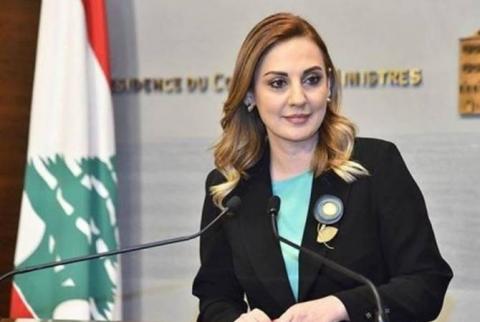 Lebanese Cabinet member Vartine Ohanian demands government resignation 