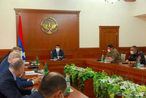 В Арцахе обсужден вопрос возобновления деятельности образовательных учреждений