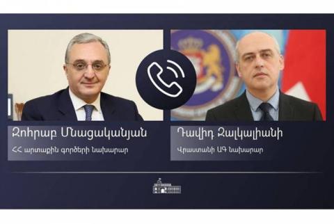 Мнацаканян выразил соболезнование своему грузинскому коллеге в связи с ДТП в Душете