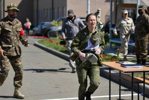 В Армении стартовал этап «Профессионал» международного конкурса «Воин мира»