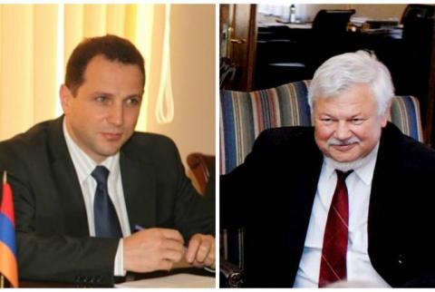 Тоноян обратил внимание Каспршика на видеообращение с участием армянского офицера 