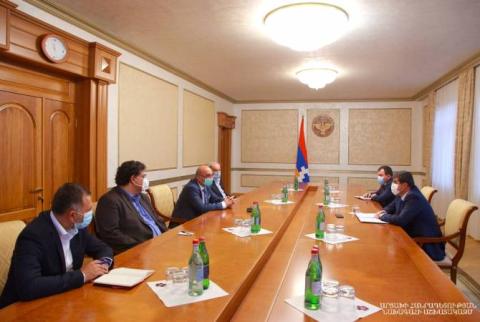 «Թուֆենկյան»-ն ԱՀ նախագահին է ներկայացրել Արցախում իրականացվելիք ծրագրերը