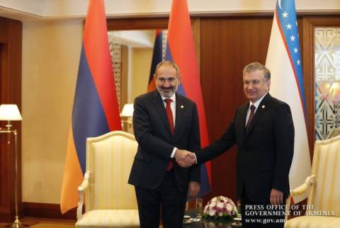 Armenian PM congratulates President of Uzbekistan on Independence Day