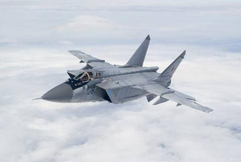 Российский МиГ-31 перехватил норвежский самолет над Баренцевым морем