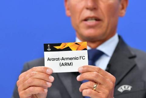 Ararat Armenia vs Fola Esch Europa League qualifier to take place in Yerevan September 17