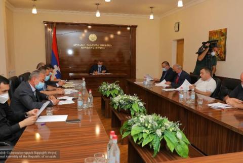 Արցախի Ազգային ժողովի նախագահը հրավիրել է աշխատանքային խորհրդակցություն