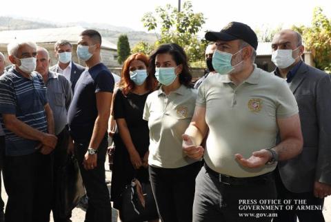 Pashinyan thanks Tavush residents for contributing to victorious battles of July
