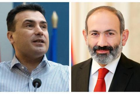 PM Pashinyan felicitates North Macedonian Prime Minister on Independence Day 