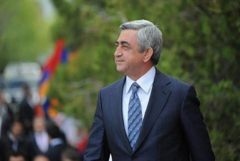 3rd President of Armenia Serzh Sargsyan tests negative for COVID-19