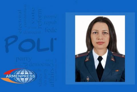 For the first time in history Interpol National Central Bureau in Armenia will be headed by woman