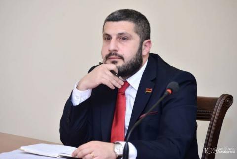 Ruling faction MP Armen Pambukhchyan steps down, will start working in government