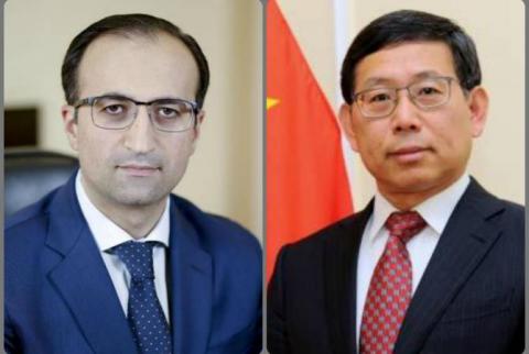 Armenia healthcare minister and Chinese ambassador discuss potential COVID-19 vaccine application 