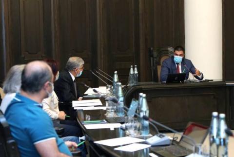 Состоялось заседание рабочей группы по координации программы застройки “Старого Еревана”