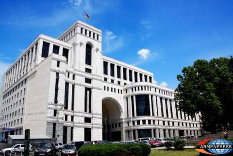 Armenia MFA strongly condemns Azerbaijani military-political leadership's aggression against Artsakh