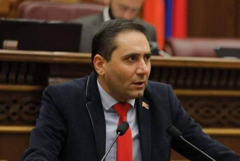 Ադրբեջանական ֆաշիզմն օգտագործում է այդ երկրի ազգային փոքրամասնություններին. ՀՀ ԱԺ պատգամավորի կոչը