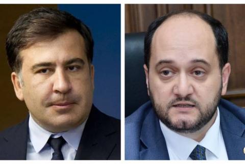 Саакашвили должен быть лишен звания почетного доктора ЕГУ: Арутюнян