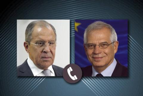 Лавров и высокий представитель ЕС обсудили ситуацию в Нагорном Карабахе