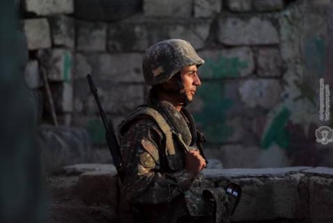 “Relative calm” at line of contact overnight, says Artsakh 