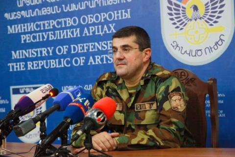 Karabakh President personally heads to frontline to join defense operations with troops 