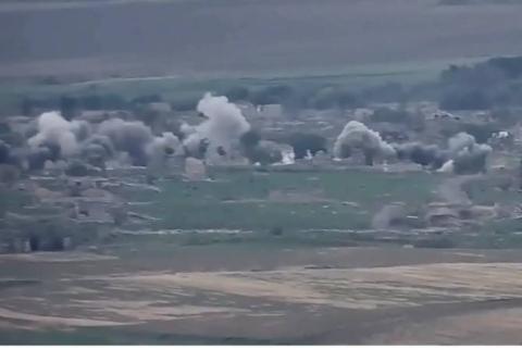 Military releases footage of Artsakh destroying attacking Azerbaijani equipment, outposts
