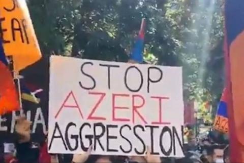 الأرمن-الكنديون ينظمون مظاهرات ضدّ العدوان الأذربيجاني-التركي على آرتساخ-ناغورنو كاراباغ