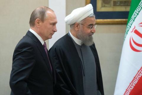 Rouhani expresses support to agreement on cessation of hostilities in NK at phone talk with Putin