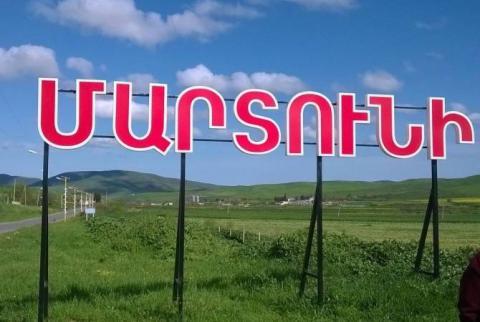 La ville de Martuni en Artsakh fut bombardée plusieurs fois