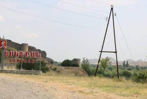 Azerbaijan bombs Artsakh's Askeran region
