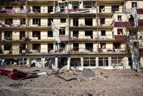 В Шуши в  результате  ударов Азербайджана есть раненые мирные жители