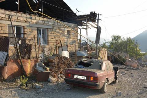 Azerbaijan uses air force, heavy rocket launchers in renewed bombing of towns, villages in Artsakh 