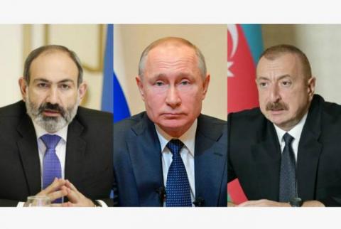 Putin talks with Pashinyan and Aliyev separately to discuss NK conflict settlement