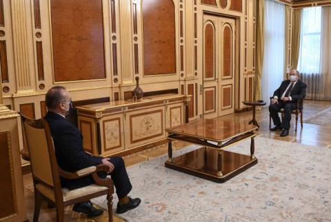 Armenian President holds farewell meeting with Italian Ambassador