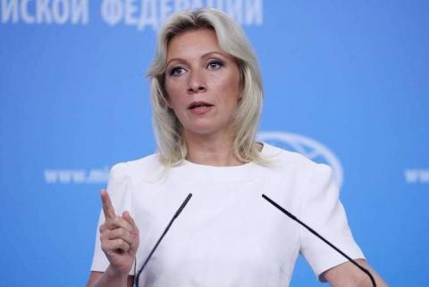 Заявление о прекращении боевых действий подводит к полноценным переговорам: Мария Захарова