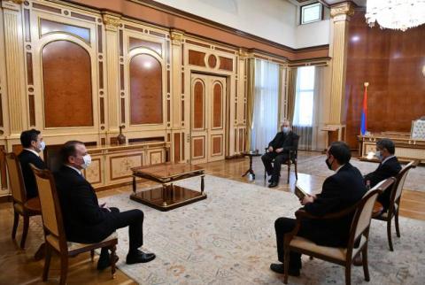 Armenian President continues political consultations with parliamentary, extra-parliamentary forces