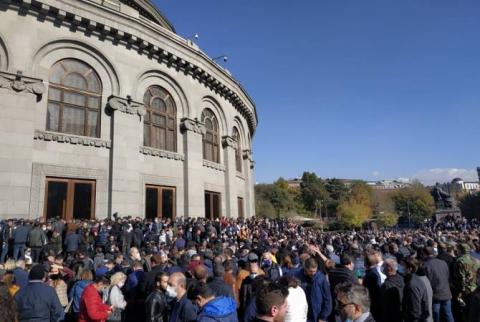 79 protesters detained in Yerevan 