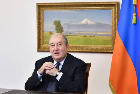 Արմեն Սարգսյան կոչ է անում լինել սթափ, պահպանել զսպվածություն և զգոնություն