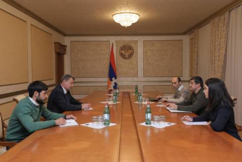 Президент Арцаха поблагодарил МККК за важную роль и деятельность структуры