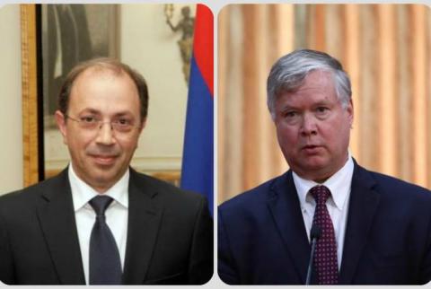 Глава МИД Армении и заместитель госсекретаря США обсудили нагорно-карабахский конфликт