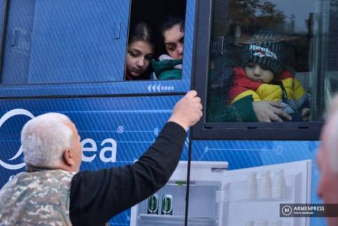 1126 people returned to Artsakh on December 8, bringing the total number to 36 thousand