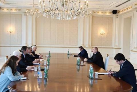 Алиев заявил сопредседателям Минской группы ОБСЕ, что в Баку их не приглашал 