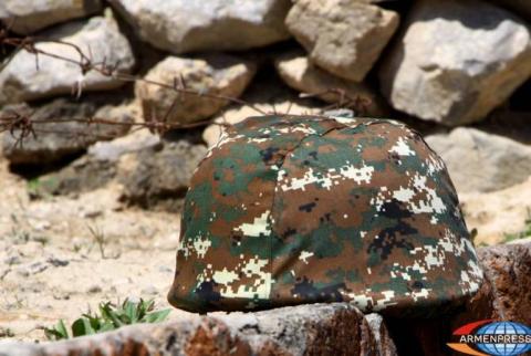В Арцахе при пока невыясненных обстоятельствах погиб военнослужащий