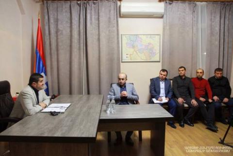 ԱՀ նախագահն աշխատակազմին է ներկայացրել տարածքային կառավարման և զարգացման նորանշանակ նախարարին